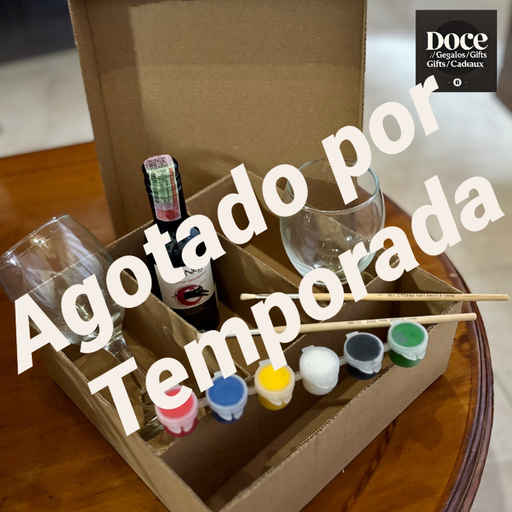 Caja de pintura y vino - especial